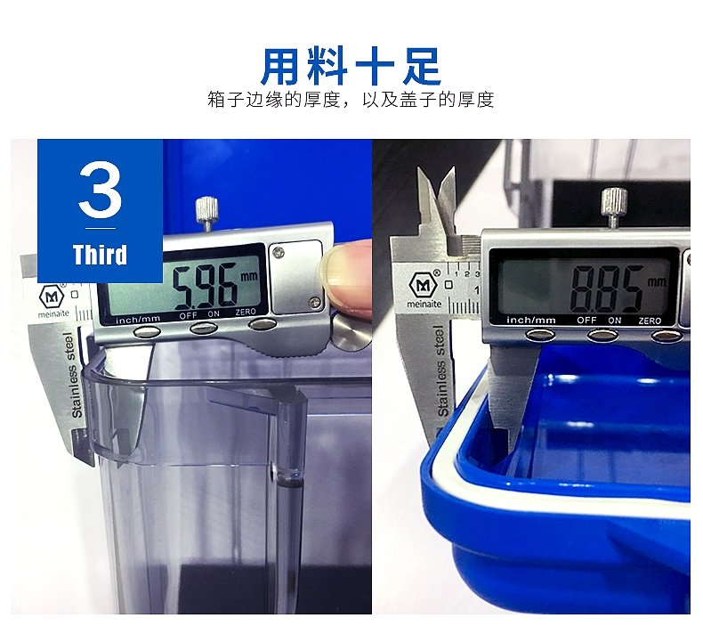 Nhựa Tủ Rhema nấm mốc hộp lò SLR ống kính máy ảnh thiết bị hộp nhiếp ảnh hộp lưu trữ lớn - Phụ kiện máy ảnh DSLR / đơn tripod cho điện thoại