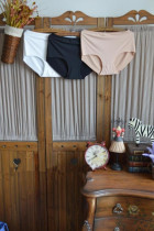 Foreign trade High waist great elasticity super comfortable without mark ice silk womens underwear waist circumference 2 feet 4-3 feet 8 easy to wear