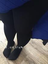 Exit European and American 900D Thin Matt Silk Stocking with extra large code anti-seduces and underpants Sox 4 feet