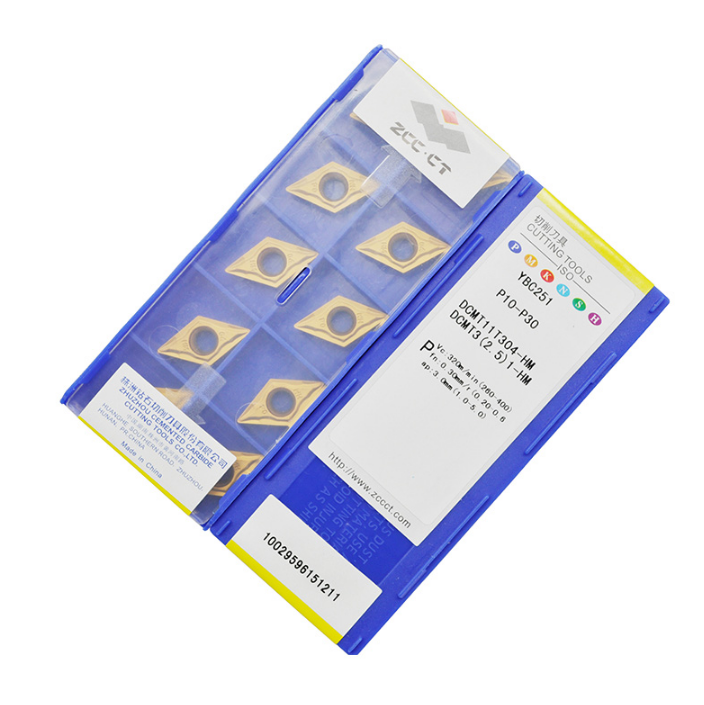 Zhuzhou 55 degree inner hole knife particle DCMT11T304 11T308-HM YBC251 YBC252 steel stainless steel