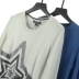 Chị Youpin mùa thu và mùa đông nữ phiên bản Hàn Quốc của thương hiệu thủy triều in áo len dài tay đính cườm áo len nữ dài - Áo / áo thun
