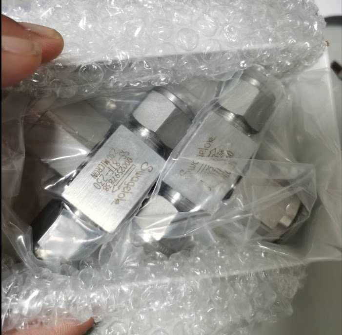 Seveloc SWAGELOK 1 2 1 4 3 8 Sleeves T-type filter accuracy 230