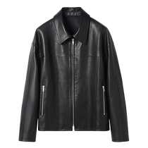 SINBOS Last Night Party Genuine Leather Womens Short Jacket 2024 Spring New Vegetable Tanned Sheepskin Jacket