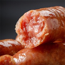 Cheng Hui original starch-free pure meat sausage 30 stone table top tunnel roasted sausage hot dog breakfast intestines Net red sausage