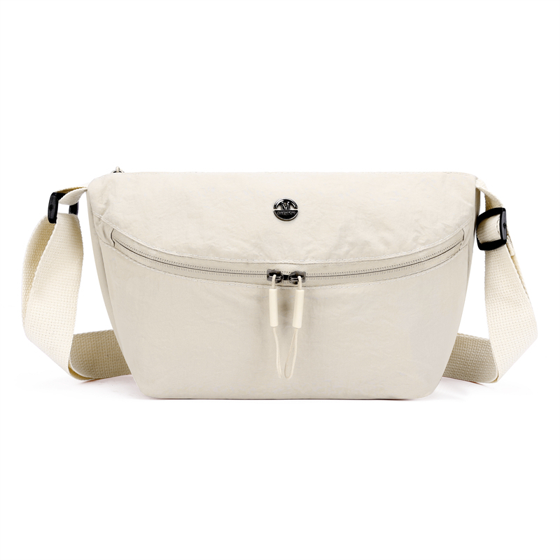 Japanese-Style Ultra-Light Waterproof Crossbody Bag, Unisex Versatile Oxford Cloth Shoulder Bag, Lightweight Practical Nylon Saddle Chest Bag