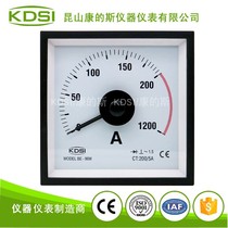 KDSI mean wide-angle AC current flow table BE-96W AC200 5A 6 times overload display