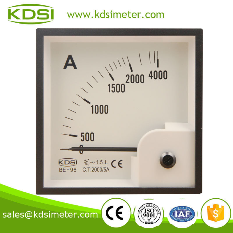 Pointer-type alternating current flow table BE-96 AC2000 5A CE certified