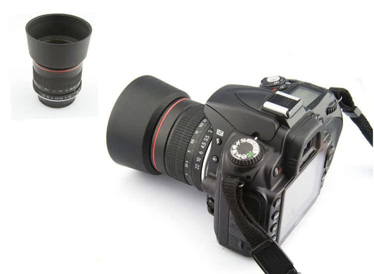 85mmF1.8 Hướng dẫn sử dụng ống kính DSLR Ống kính cố định tiêu cự Chân dung Canon miệng Nikon