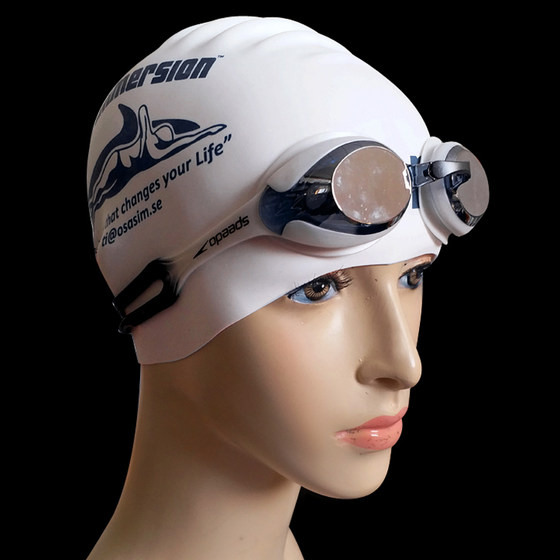 결함 없는 인쇄 패턴/정품 실리콘 남성용 및 여성용 수영 모자를 단일 가격으로 무료 배송