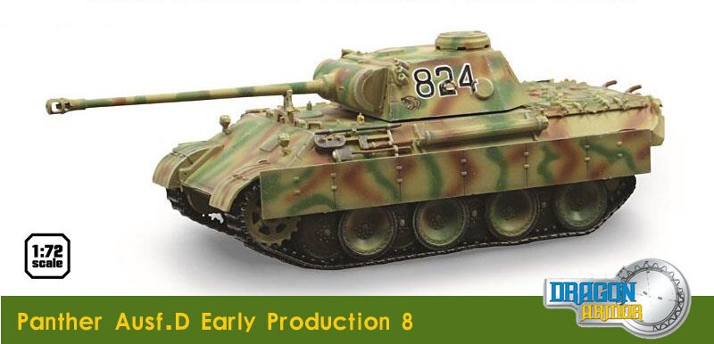 SPOT]1:72 DRAGON Veyron MODEL 60645 World War II German LEOPARD type D early medium tank