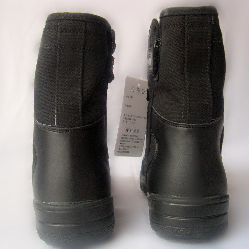 Boots militaires en toile - Ref 1402592 Image 14