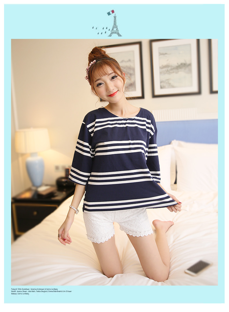 Xà cạp bên ngoài mặc mùa xuân và mùa hè phụ nữ ba điểm bảo hiểm quần mỏng ren chống ánh sáng quần short kích thước lớn quần an toàn quần jean legging nữ