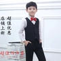 Chàng trai mặc vest phù hợp với trẻ em vest phù hợp với chàng trai chủ hoa cô gái trẻ lớn đàn piano biểu diễn phù hợp với nhỏ quần áo be gái 10 tuổi