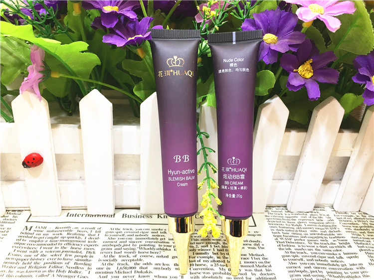 Hua Qi rực rỡ BB cream màu nude 20 gram kem nền Citi mỹ phẩm chính hãng bb cream spf 50 pa+++