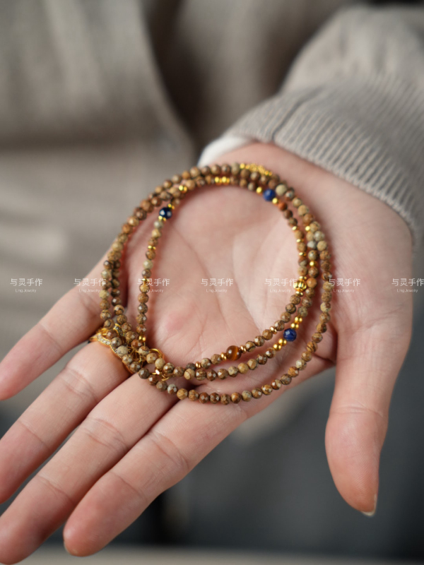 Yanxia Original Dunhuang Color Series Versatile Chain New Chinese Style Necklace Yanxia Original Dunhuang Color Series Versatile Chain New Chinese Style Necklace