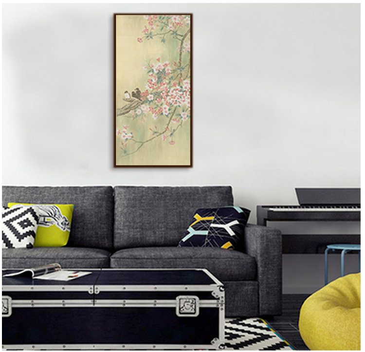 Su thêu thêu kit tự làm người mới bắt đầu trang trí thủ công sơn bóng 30 * 60CM tranh thêu tay truyền thống