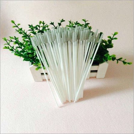 10pcs 20pcs baby bottle straw brush Stainless steel cleaning brush Children's straw cup cleaning brush