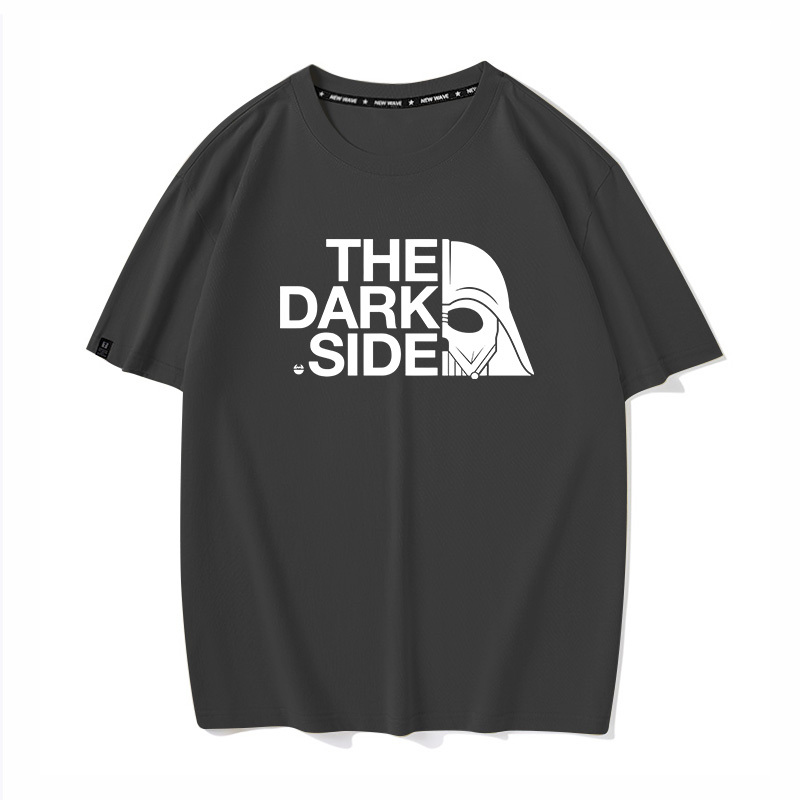 Xiu Luo Unisex Short-Sleeve Base Shirt Clothing the Dark Side Short-Sleeve T-Shirt Unisex Star Wars