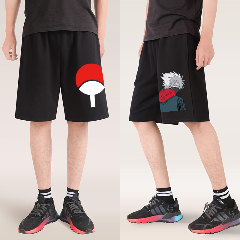 Naruto Merchandise Kakashi Uchiha Itachi Shorts Summer Five-Point Pants Sharingan Naruto Casual Pants Naruto Merchandise Kakashi Uchiha Itachi Shorts Summer Five-Point Pants Sharingan Naruto Casual Pants