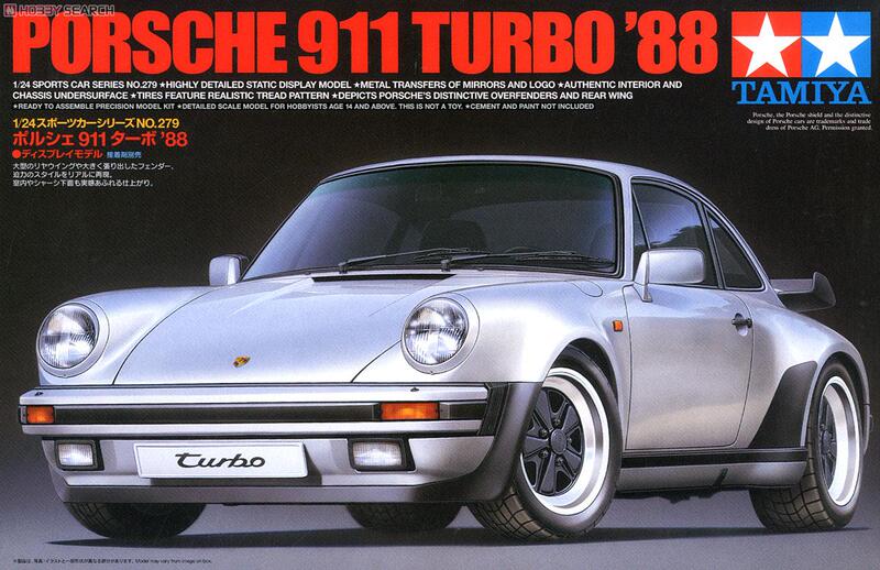 Tamiya 24279 1/24 Porsche 911 1988 Porsche 911 Turbo `88