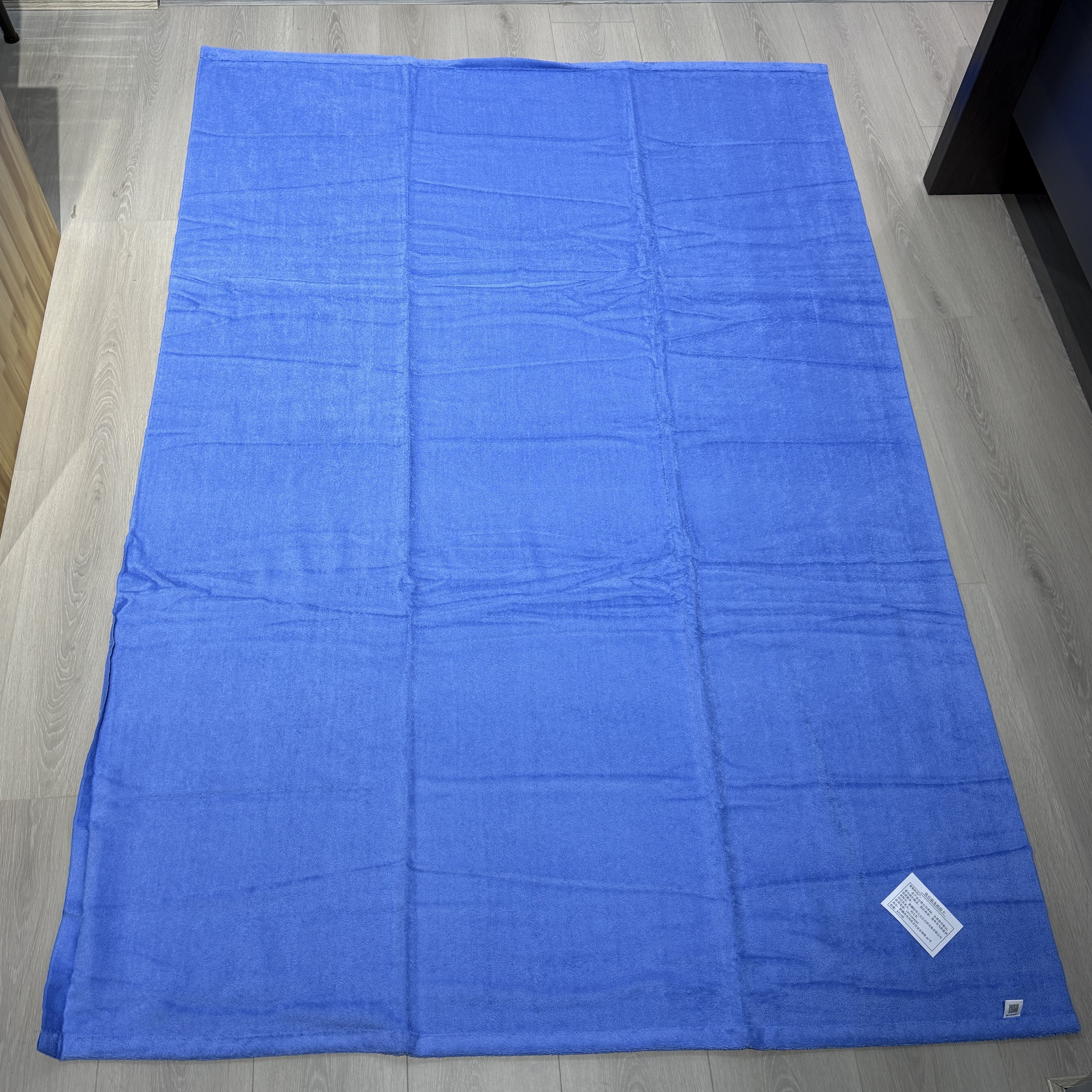 Стеганое одеяло из полотенец Xiaolan Friend Flame Blue, Стеганое одеяло из полотенец