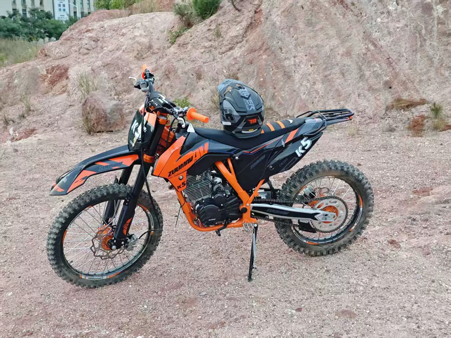 Внедорожное средство Zuma 125CC, детский трюковый транспорт K5K3RS3A1, взрослые, противоскользящая износостойкая горная мотоцикл