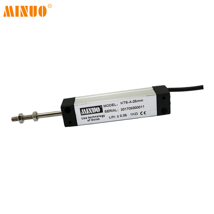Mino manufacturer direct sales KTS A 10 25 50 small pull-lever linear displacement sensor micro-resistance ruler