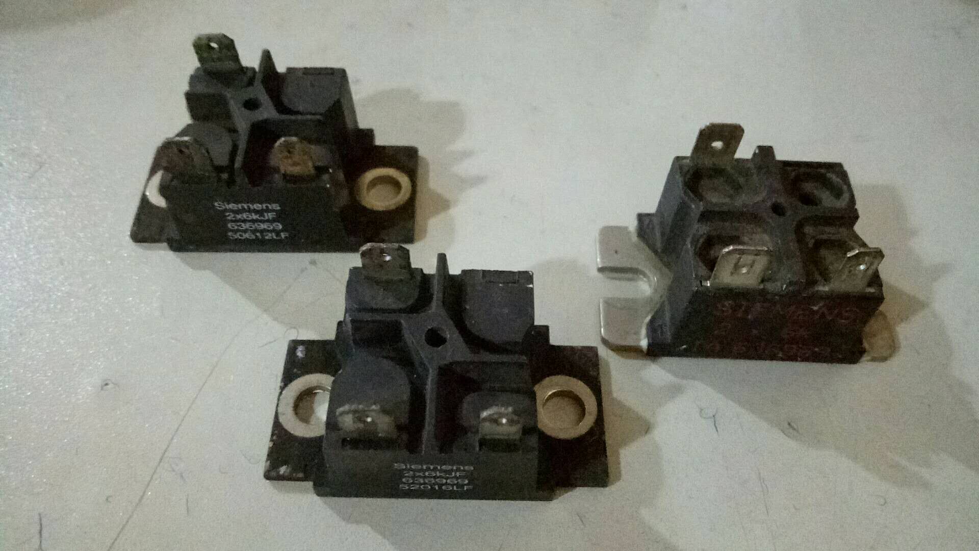 The original installed machine 2X6K 2X6KJF TA636969 Siemens VFAC EBG Resistance Balance Resistance