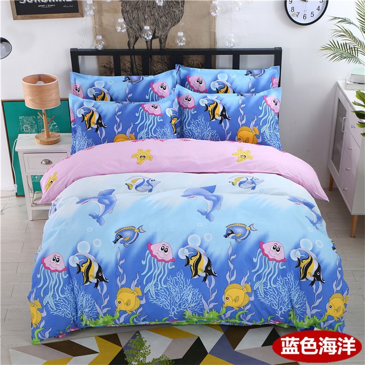 Quilt cover mảnh duy nhất 150x200 cm quilt cover đơn 1.5 2 m sinh viên đại học ký túc xá giường đơn 180 220