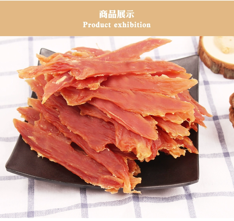Pet Belle Duck Strip 400g Teddy Dog Snacks Chó nhỏ Thú cưng Vịt khô Twisted Dog Đào tạo Phần thưởng - Đồ ăn vặt cho chó