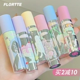 Flortte, крем для губ, помада, нюдовый блеск для губ, широкая цветовая палитра
