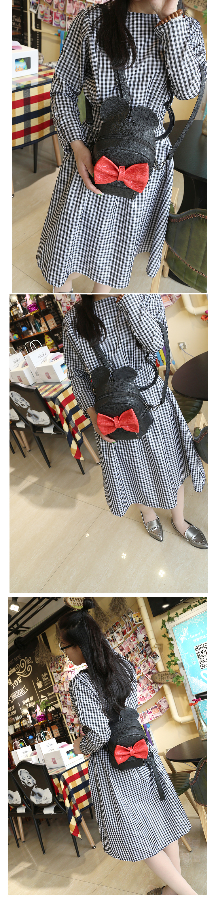 Korea PUbackpack(black)NHSK0207-black