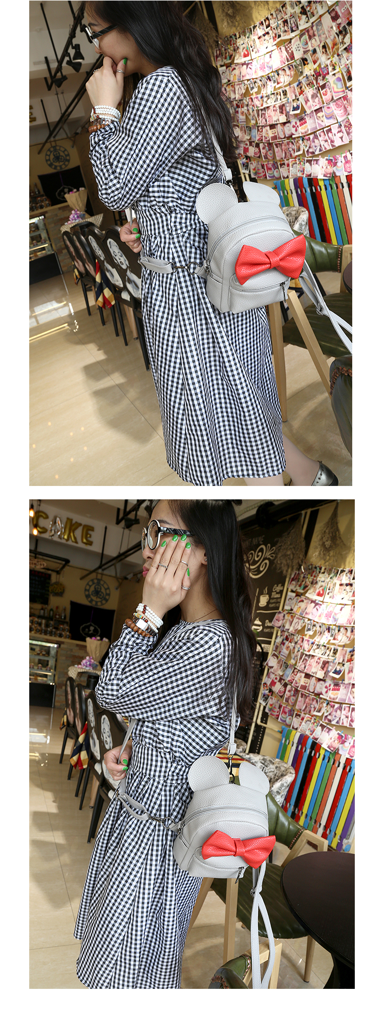 Korea PUbackpack(black)NHSK0207-black