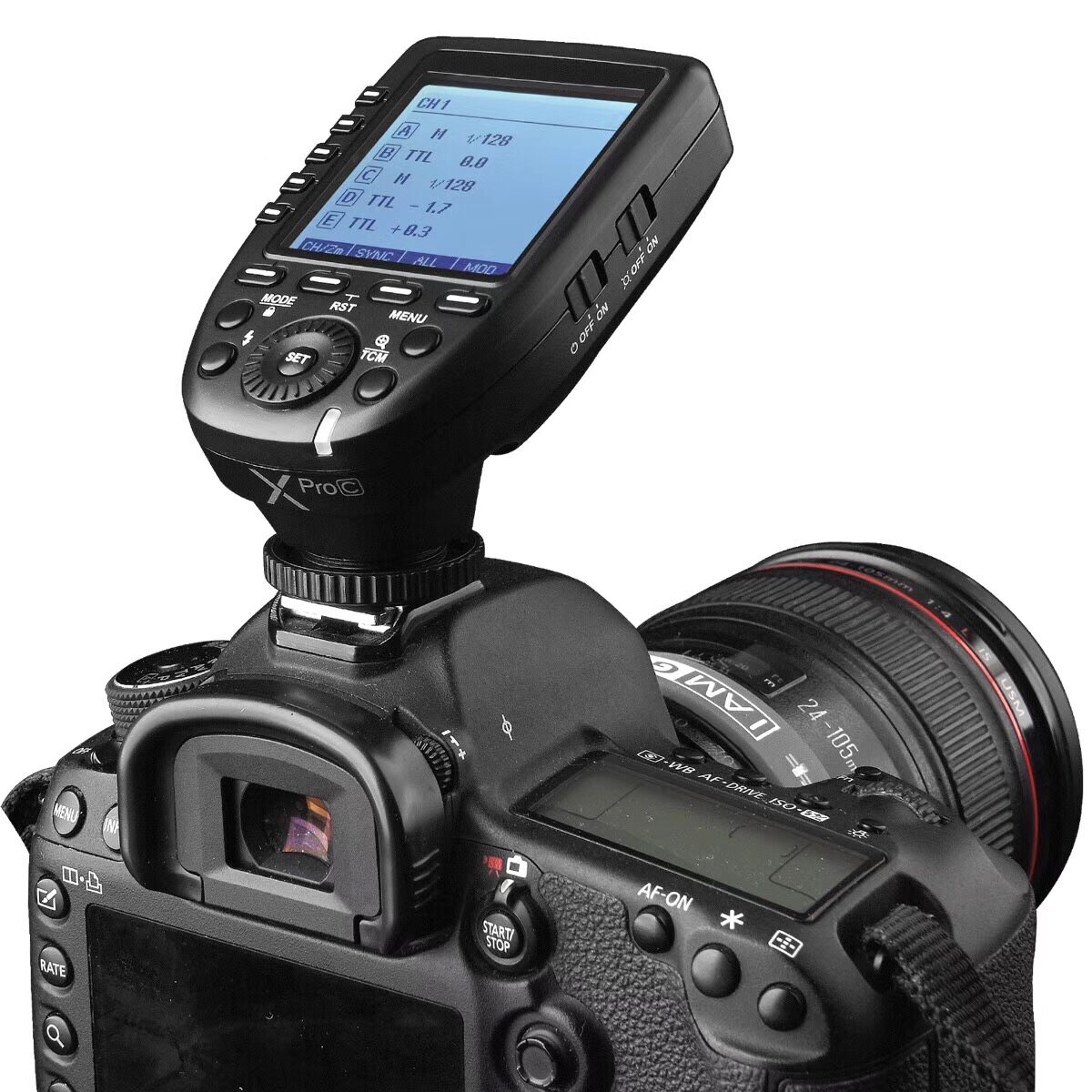 Shen Niu xpro-c Canon transmitter TTL automatic flash wireless flasher X system high-speed synchronization