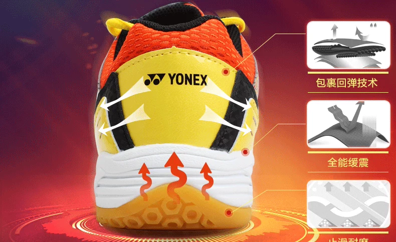 Túi quà tặng YONEX Yonex cầu lông giày của nam giới giày giày của phụ nữ yy giày 49C sh65ex 200c