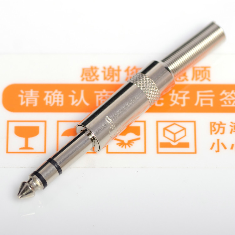 Music Group Optoelectronics 6 5 6 35 Mic Jack Double Channel Plug Big Three Core jc202d jc202d cs3-6 3d