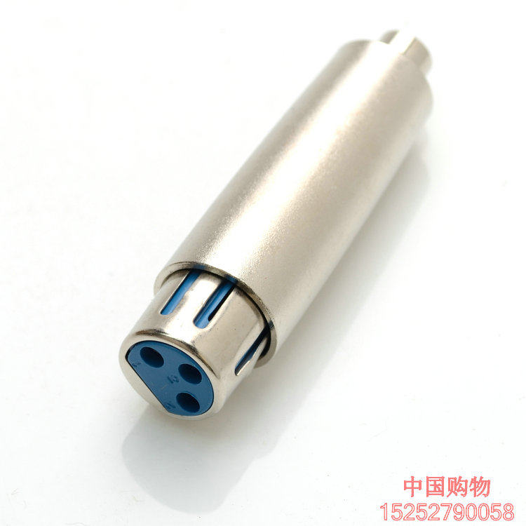 k3p XLR head to Lotus plug mixer conversion head Canon female k head to Lotus female rca female