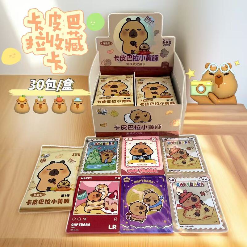 Kalemon - Capibara Fun Pack First Edition Trading Card Collection Officially Licensed Cards Deluxe for Kids