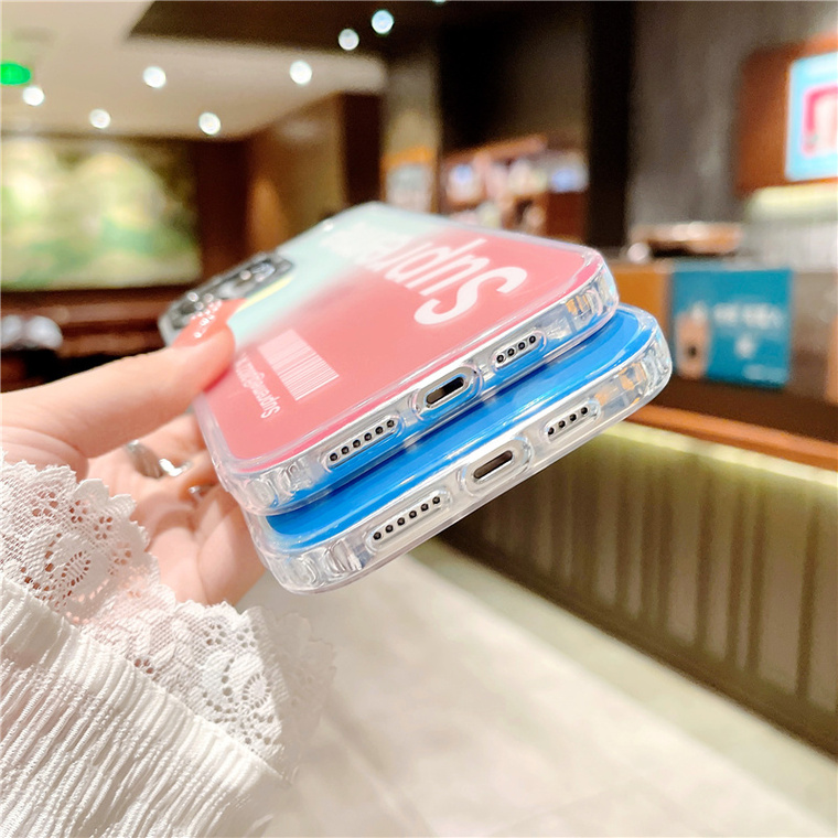 Supreme Gradient Color 14, 13, 12 iPhone Case