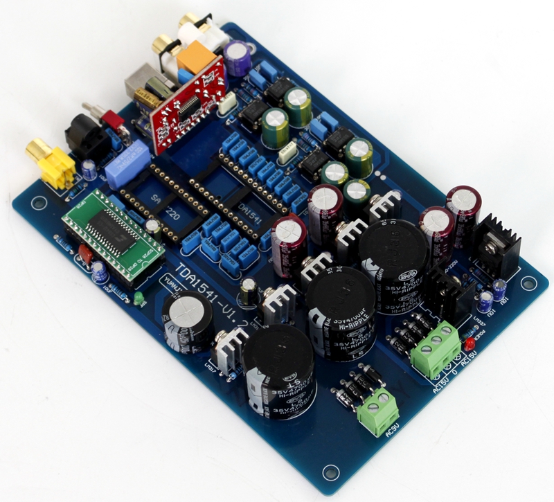 CYJ-TDA1541 fiber coaxial decoding board (with USB without TDA1541 and SAA7220 IC)