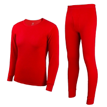 Hengyuanxiang Big Red Thermal Underwear Set for Men and Women Wedding Couples in the Year of the Zodiac 100% Cotton Autumn Clothes and Autumn Pants for the Year of the Tiger