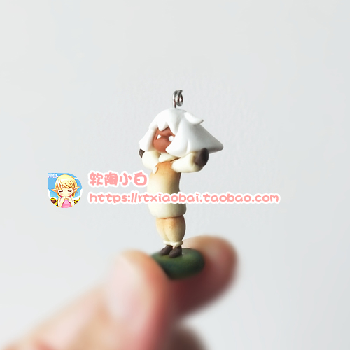 Not made by hand, soft pottery, small white sky, light encounters surrounding, light encounters model customization, mushroom mushroom, oyster mushroom, hug
