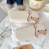 Портативная черная коробка для хранения, банка для хранения, полиуретановые солнцезащитные очки, изысканный стиль