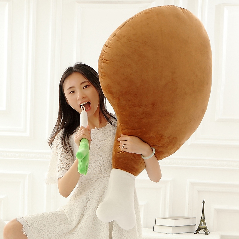 Dolls paparazzi children plush toy boys' money to sleep with pillows big chicken legs dolls big numbers send girls to heal