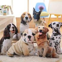 Emulated pooch girl sleeping with pillow strip pillows messed up office car sofa bedroom floating window cushions pillow