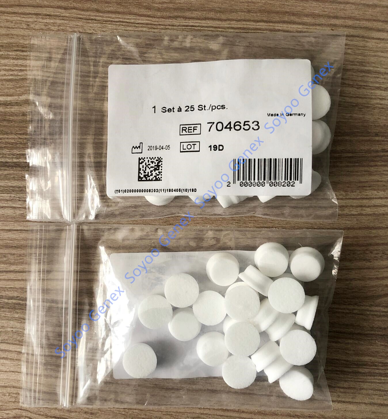 Brand普兰德 滤芯 滤片 移液器滤芯 过滤器 10ml 25个/包 704653