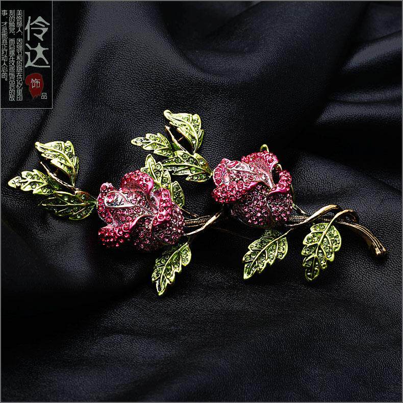 Broche femme LINGLADY en Zircon diamant - Ref 1174109 Image 13