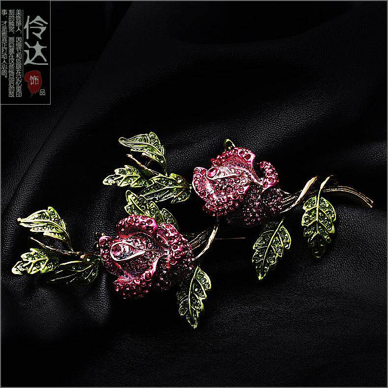 Broche femme LINGLADY en Zircon diamant - Ref 1174109 Image 14