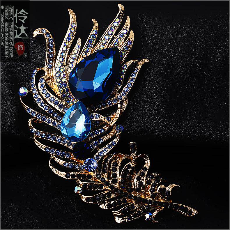 Broche femme LINGLADY en Zircon diamant - Ref 1173592 Image 9