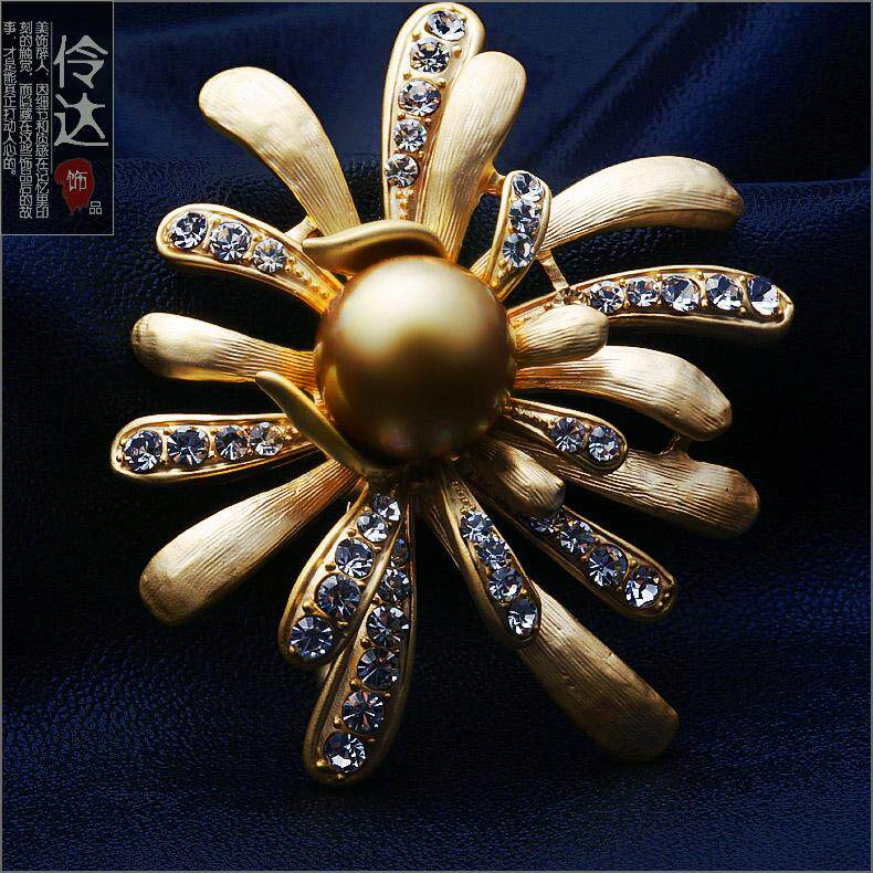 Broche femme LINGLADY en Zircon diamant - Ref 1172683 Image 17